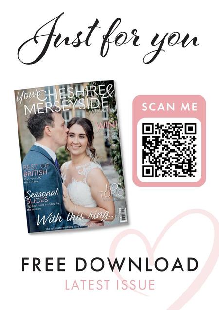 View a flyer to promote Your Cheshire and Merseyside Wedding magazine