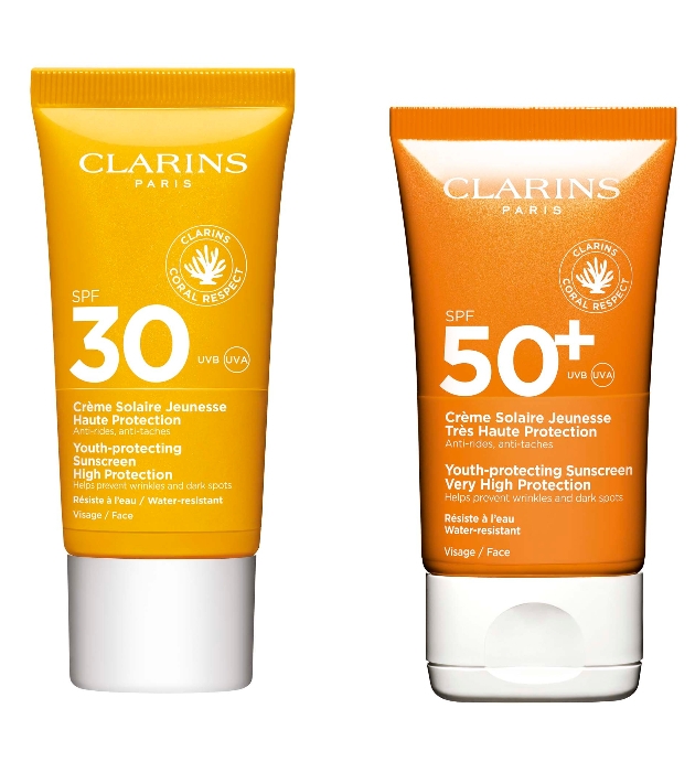 2 sunscreen bottles