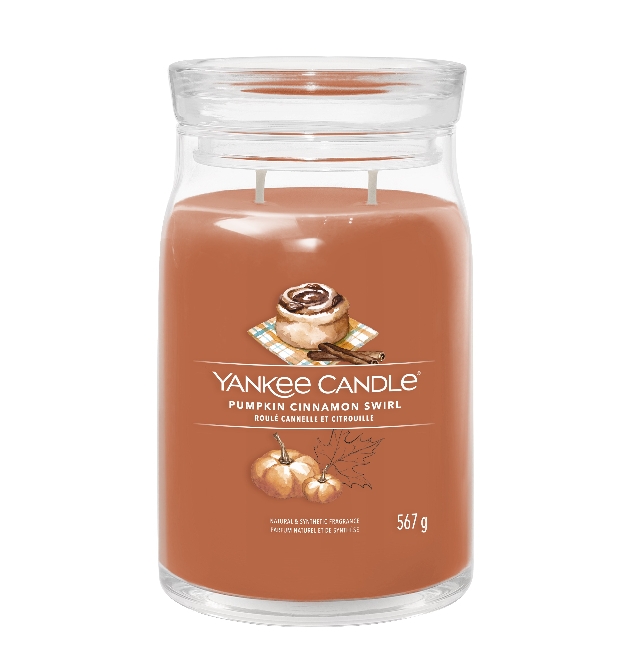 medium jar yankee candlee with orange wax