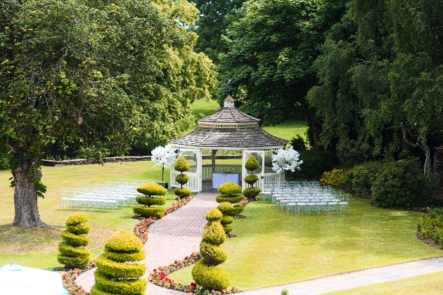 Thornton Hall Hotel & Spa garden pagoda